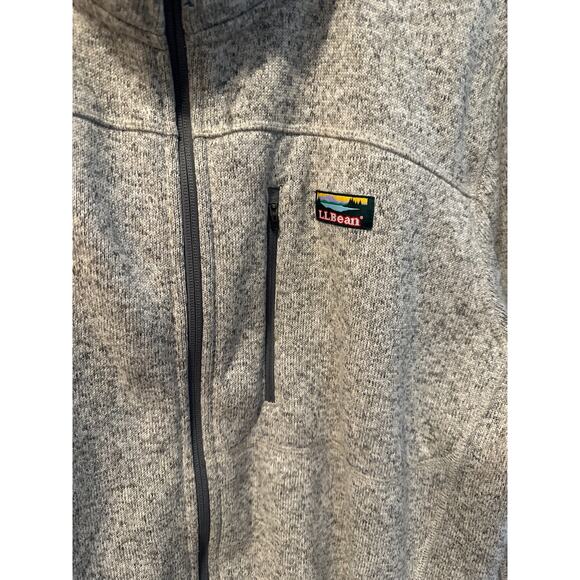 Men’s LL Bean Full Zip Jacket. Size XLT - Picture 2 of 4